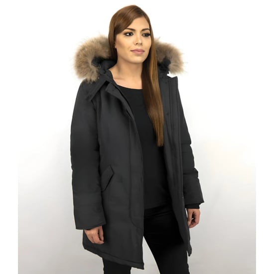 TheBrand Bontjassen winterjas wooly lang - Image 4