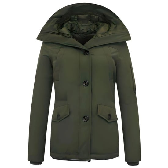 TheBrand Getailleerde winterjas met capuchon - Image 2
