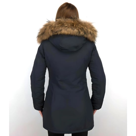 TheBrand Parka jas met bontkraag - Image 2
