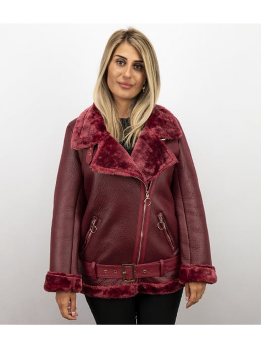 Z-design Lammy jas bordeaux - Image 3
