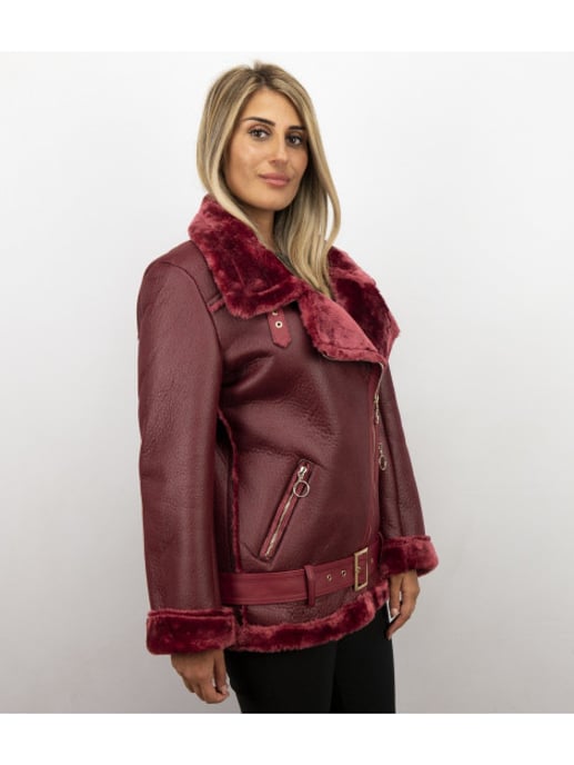 Z-design Lammy jas bordeaux - Image 4