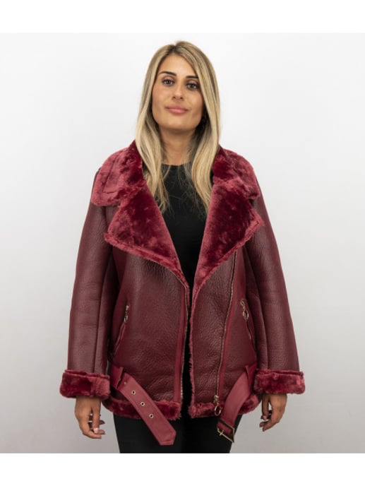 Z-design Lammy jas bordeaux - Image 5