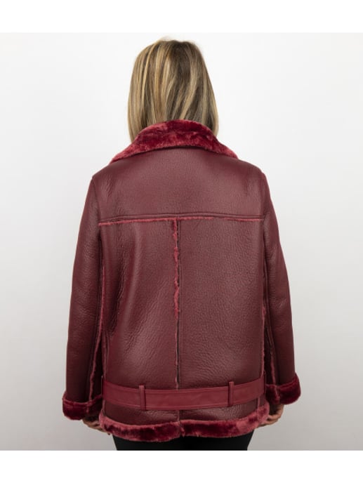 Z-design Lammy jas bordeaux - Image 6