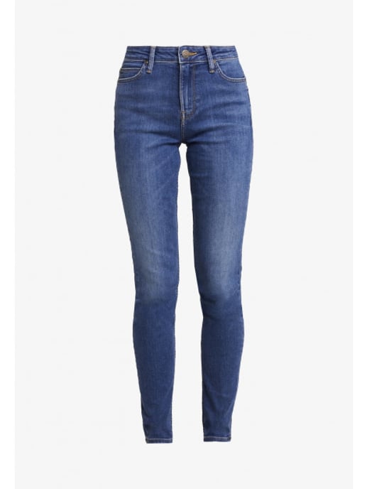 Lee Scarlett high skinny 07kcw0t blue - Image 6