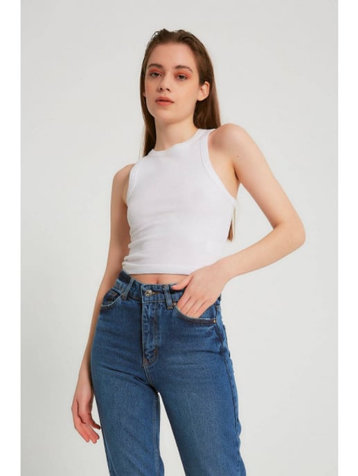 Robin-Collection Basic spijkerbroek high waist d83607 - Image 4