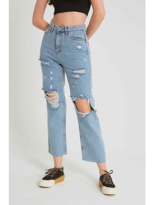 Robin-Collection Ripped jeans high waist d83616 - Image 2