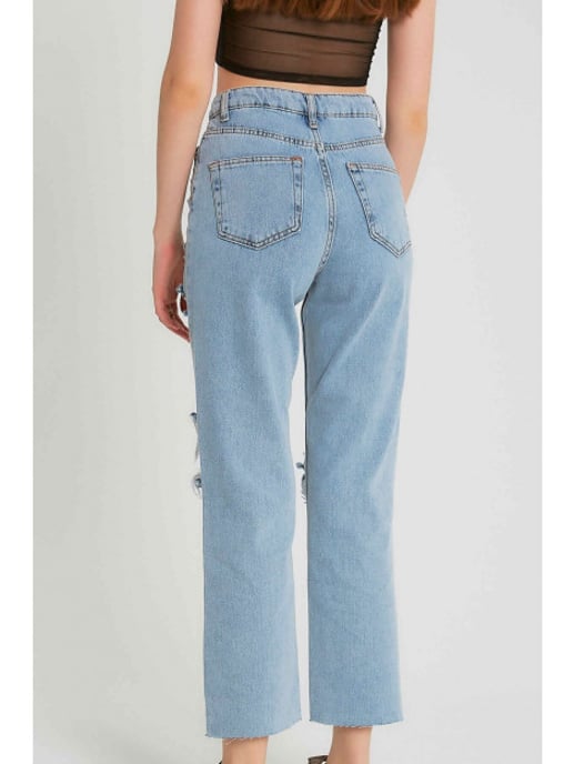 Robin-Collection Ripped jeans high waist d83616 - Image 3