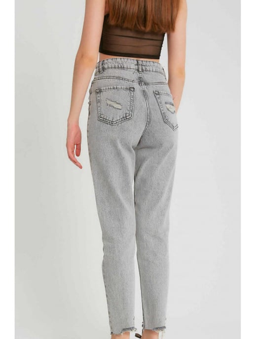 Robin-Collection Ripped spijkerbroek high waist d83615 - Image 5