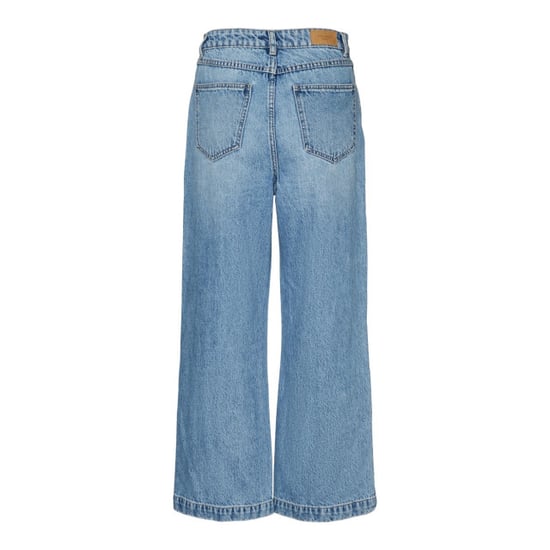Vero Moda Vmkathy hr wide cropped jeans gu382 blue denim - Image 5