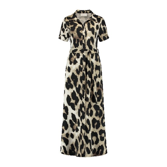 Helena Hart 7595leop jurk yvette print leopard - Image 2