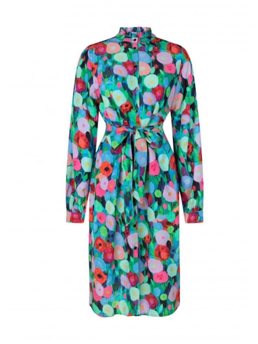 JANSEN AMSTERDAM Jansen amsterdam wff512 dress julie-w23-000013-multi colour - Image 2