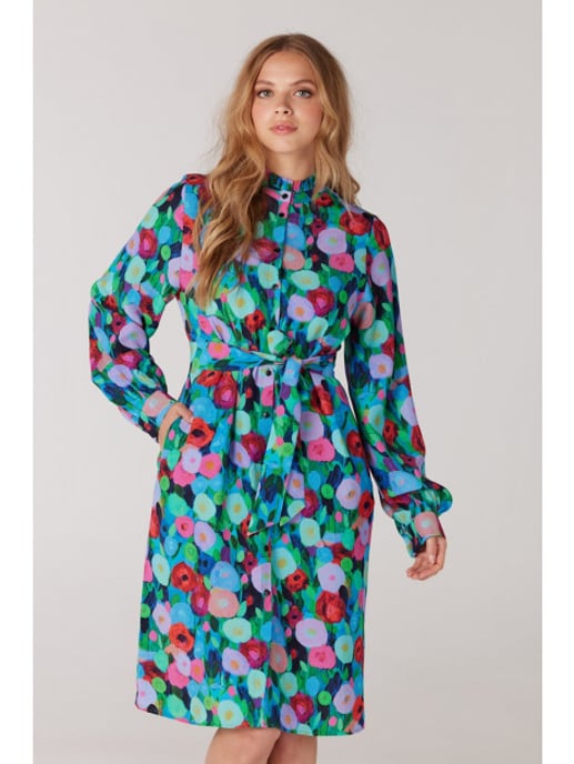 JANSEN AMSTERDAM Jansen amsterdam wff512 dress julie-w23-000013-multi colour - Image 6