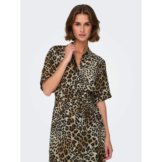 Jacqueline de Yong Barbara 2/4 midi shirt dress - Image 4