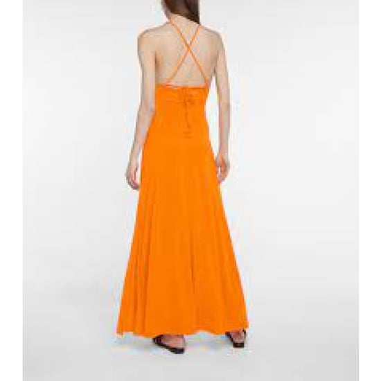 MaxMara Cremona orange jesey dress - Image 2
