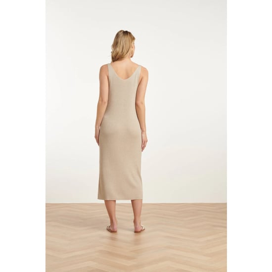 Smashed Lemon 25106 lurex gebreide strappy midi-jurk | - Image 2
