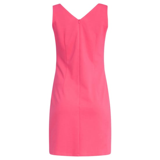 Smashed Lemon 25145 roze mouwloze getailleerde jurk - Image 2