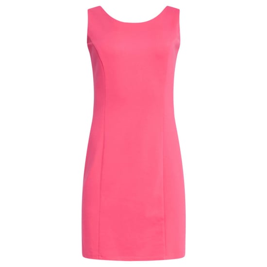 Smashed Lemon 25145 roze mouwloze getailleerde jurk - Image 3