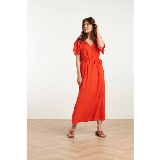 Smashed Lemon 25191 viscose midi jurk | - Image 1