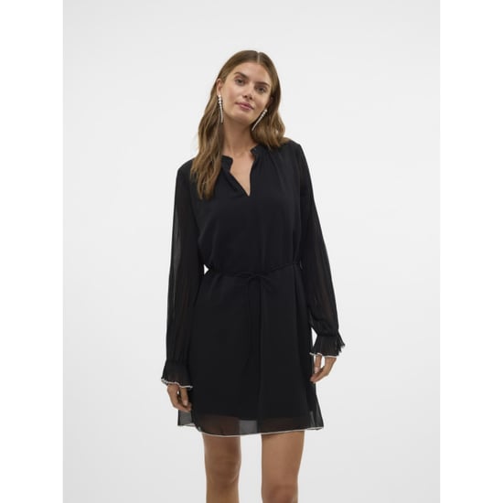 Vero Moda Vmherle ls short dress wvn ga - - Image 3
