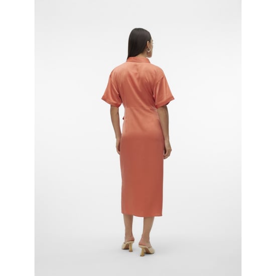 Vero Moda Vmonilla 24 78 dress koraal - Image 3