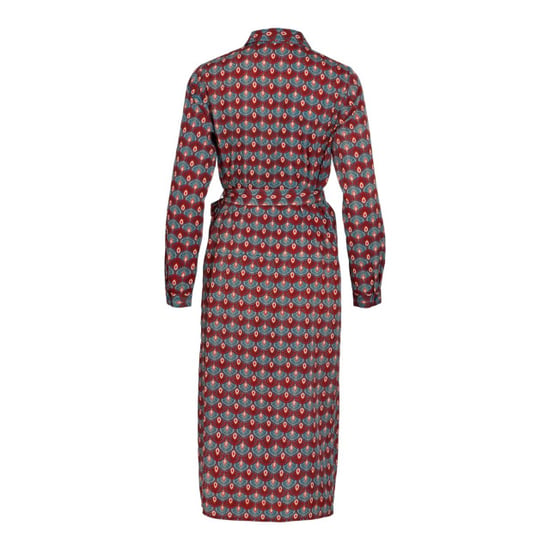 Vila Vizino zin v-neck ls tie dresslc dessin - Image 2