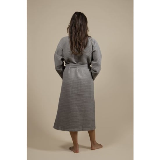 CozyLion Sauna badjas wafelstof dames & heren | - Image 3