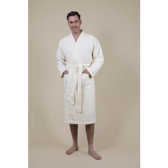 CozyLion Sauna badjas wafelstof dames & heren | - Image 1