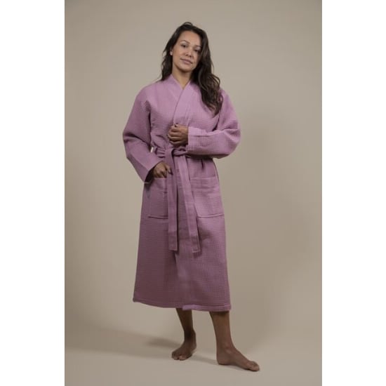 CozyLion Sauna badjas wafelstof dames & heren | - Image 1