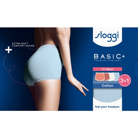Sloggi Basic+ maxi 4-pack multi-colour v022 - Image 3