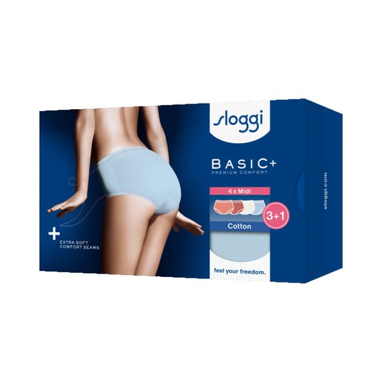Sloggi Basic+ midi 4-pack multi-colour v022 - Image 4