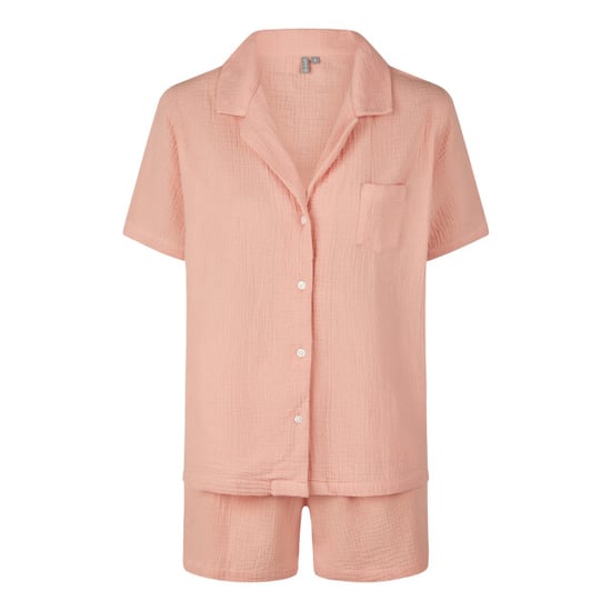 By Louise Dames korte pyjama set mousseline shortama - Image 1