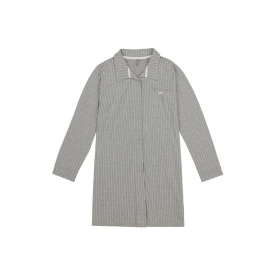 By Louise Dames pyjama nachthemd lange mouw gestreept - Image 1