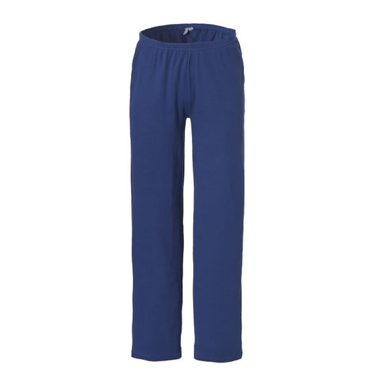 By Louise Dames pyjama set interlock lange mouw + broek / blauw - Image 2