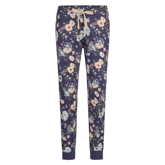 By Louise Dames pyjama set jersey katoen gebloemd oranje blauw - Image 2