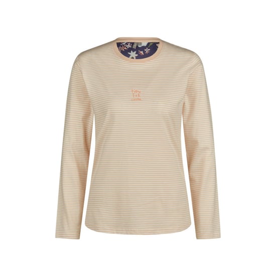 By Louise Dames pyjama set jersey katoen gebloemd oranje blauw - Image 5