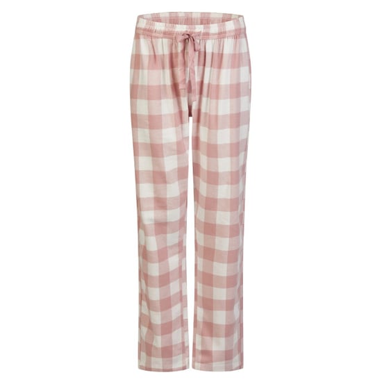 By Louise Dames pyjama set lang flanel geruit roze - Image 3