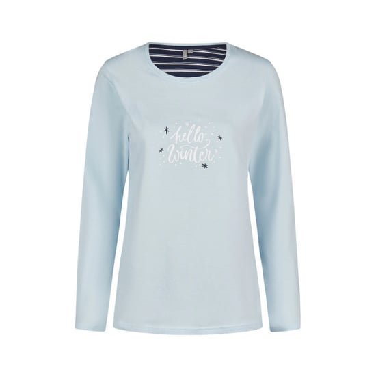 By Louise Dames pyjama set lang katoen lichtblauw - Image 2