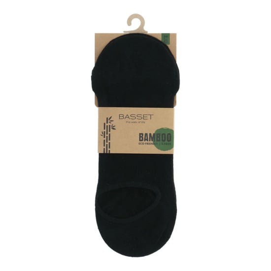 Basset Dames/heren bamboe sokken invisible footie 2-pack - Image 2