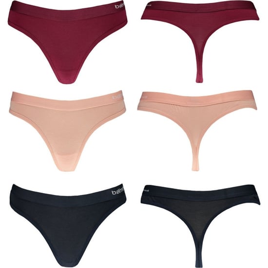 Apollo Dames string rood/roze/blauw bamboe 3-pack - Image 2