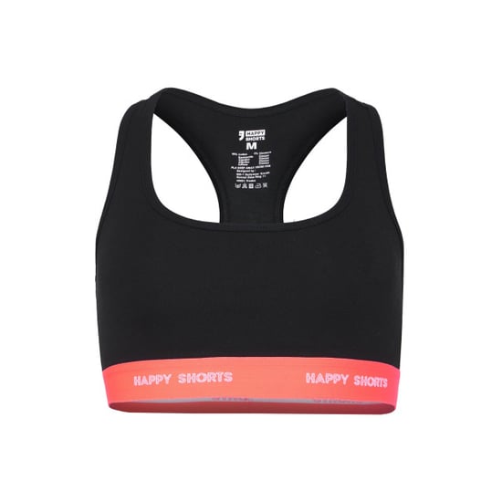 Happy Shorts Dames sport bh bustier zwart 2-pack - Image 2