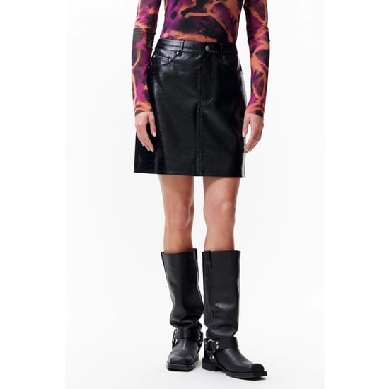 Catwalk Junkie 22044201 vegan leather skirt - Image 1