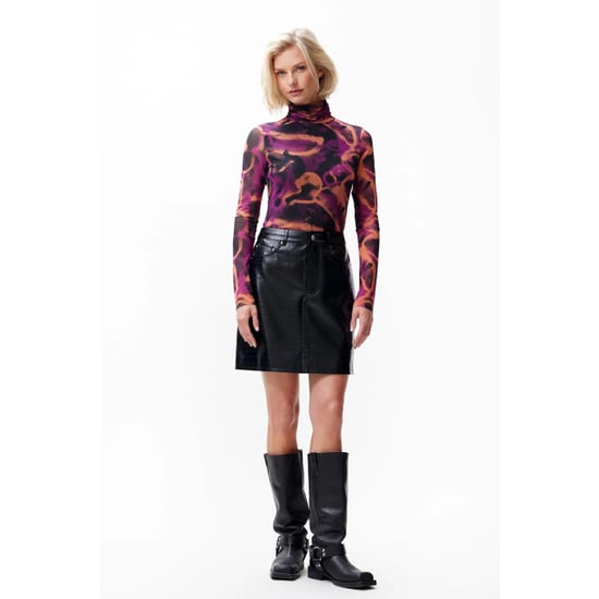 Catwalk Junkie 22044201 vegan leather skirt - Image 4