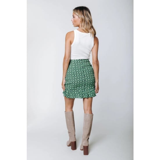 Colourful Rebel Ina graphic smock mini skirt dessin - Image 4