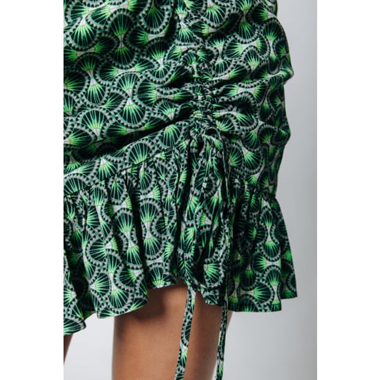 Colourful Rebel Ina graphic smock mini skirt dessin - Image 5