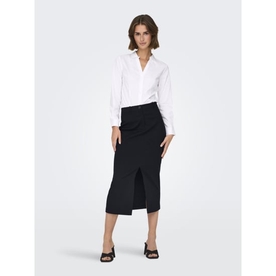Jacqueline de Yong Jdyulrikke mw midi slit skirt pnt dessin - Image 4