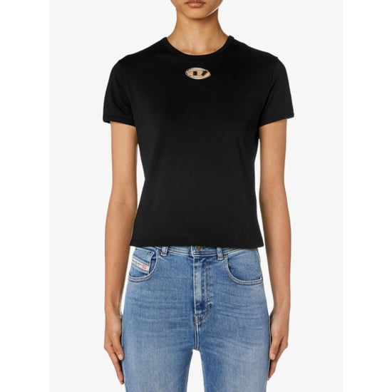 Diesel Dames shirt t-uncutie-long-od zwart - Image 1