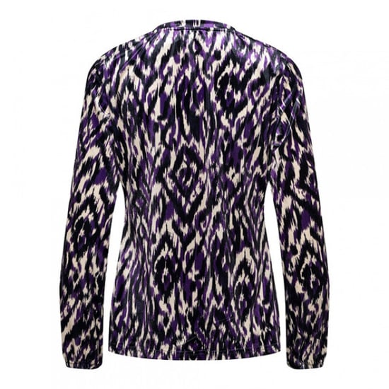 &Co Woman &co women top doris random ikat purple - Image 2