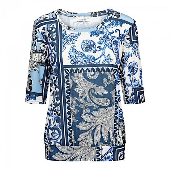 &Co Woman &co women top lucille paisley indigo multi - Image 1