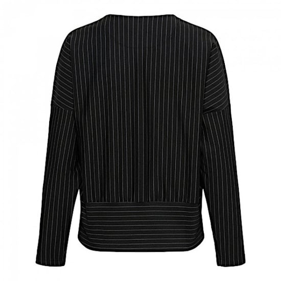 &Co Woman Top danila pinstripe punta black - Image 2