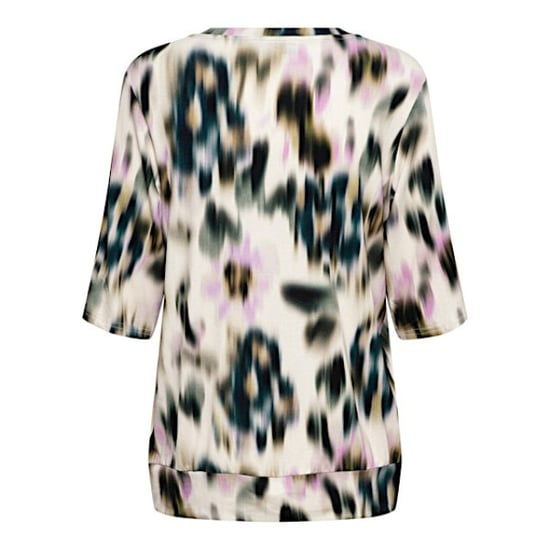 &Co Woman Top lucille faded flower khaki multi - Image 2